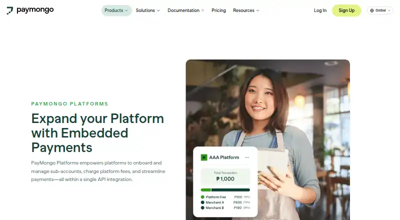 PayMongo Platforms's own site