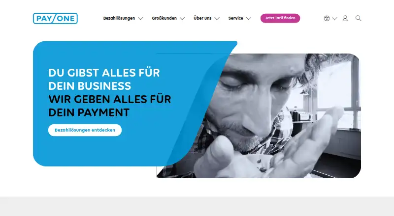 PAYONE's own site
