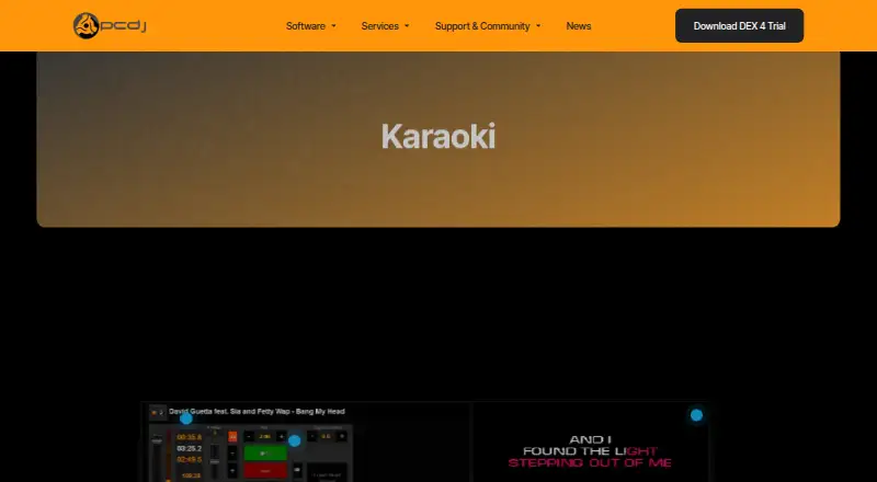 Karaoki's own site