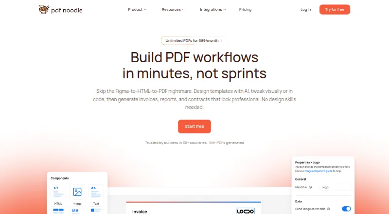 pdf noodle's own site
