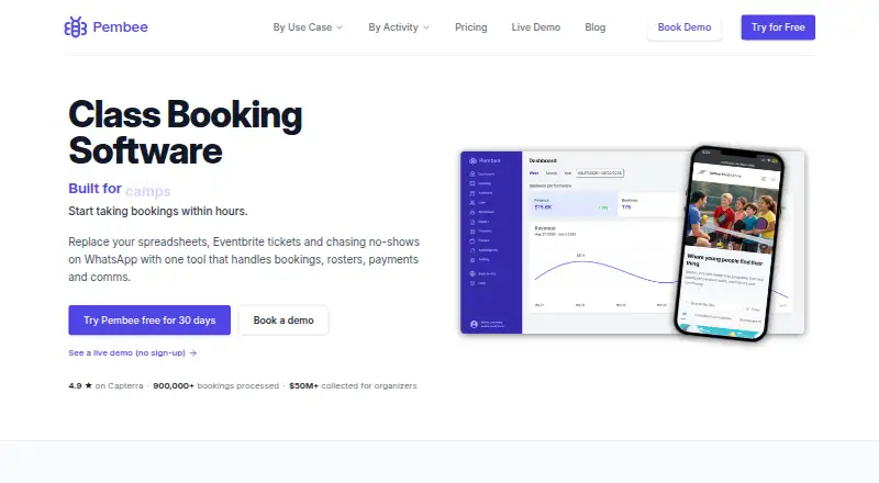 Pembee's own site