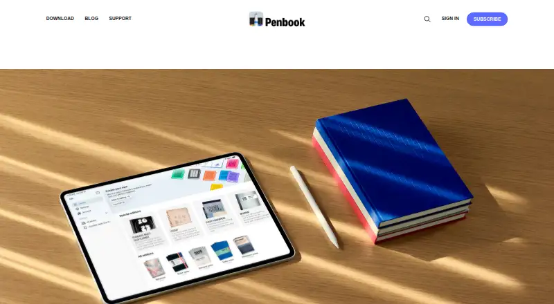 Penbook's own site