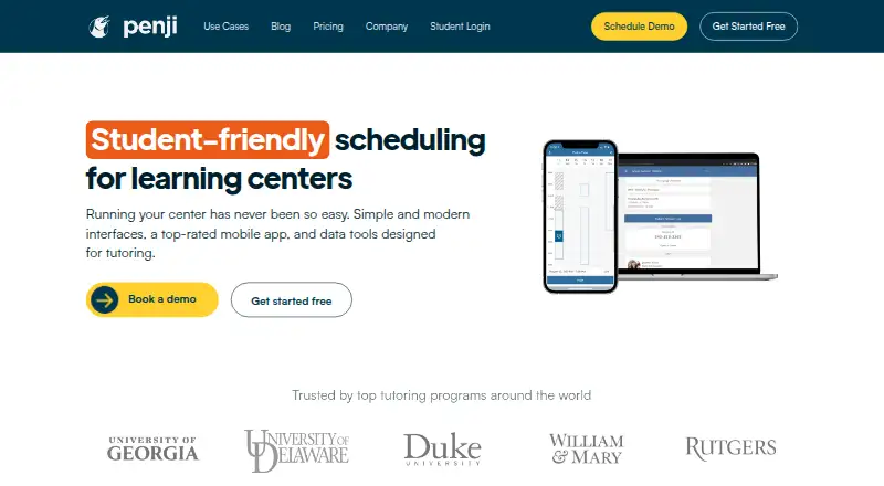 The Penji homepage