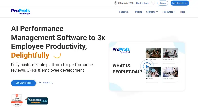 PeopleGoal's own site