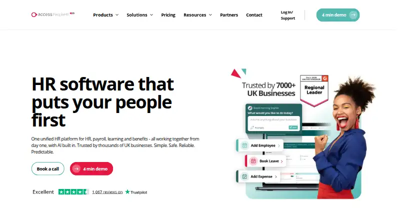 PeopleHR's own site