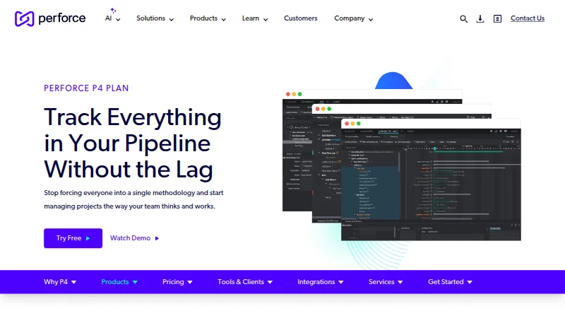 P4 Plan (formerly Hansoft)'s own site