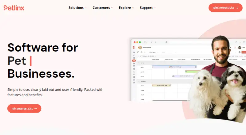 PetLinx's own site