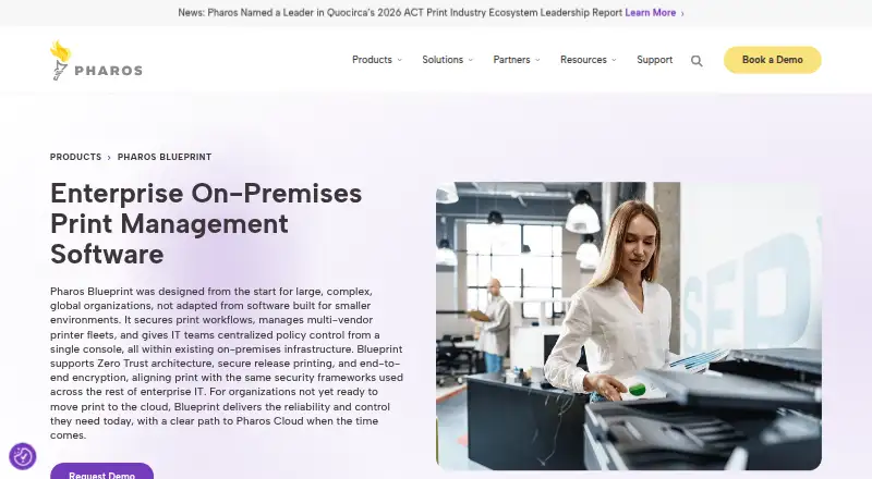 Pharos Blueprint's own site