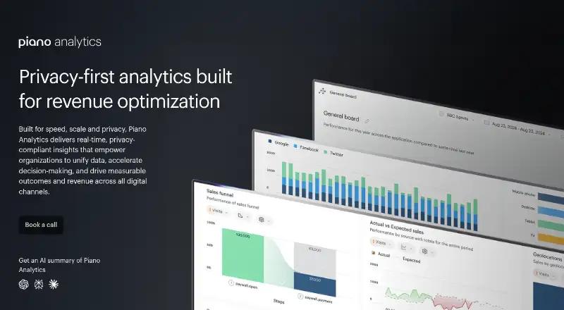 Piano Analytics's own site