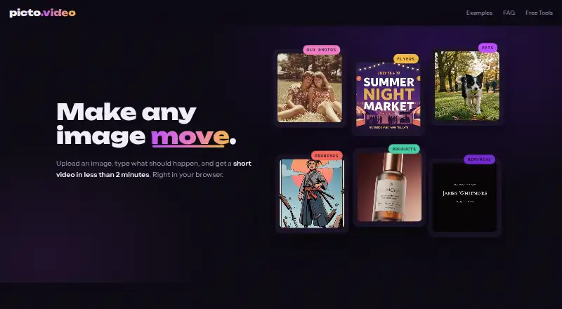 Picto.Video's own site