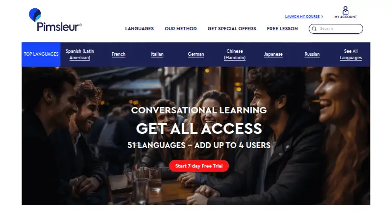 Pimsleur's own site