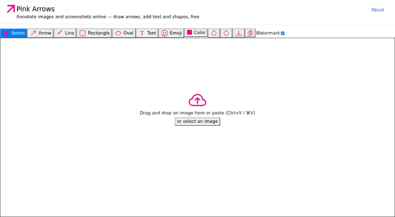 Pink Arrows's own site