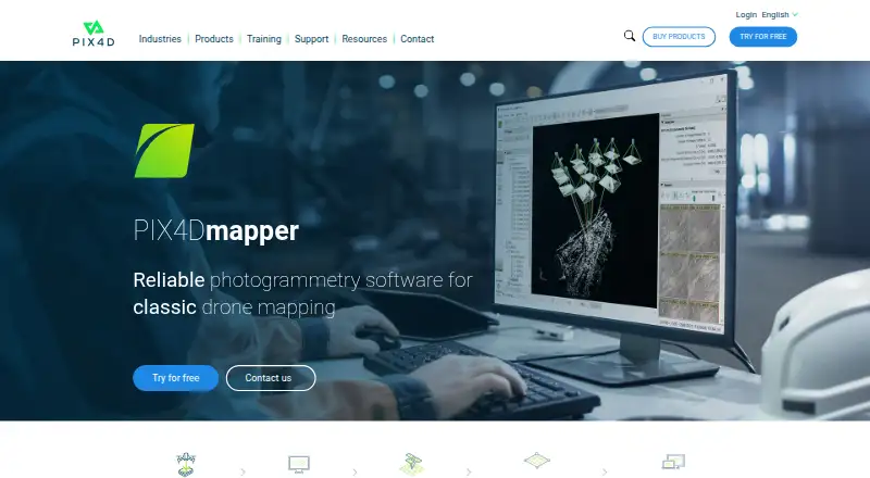 PIX4Dmapper's own site