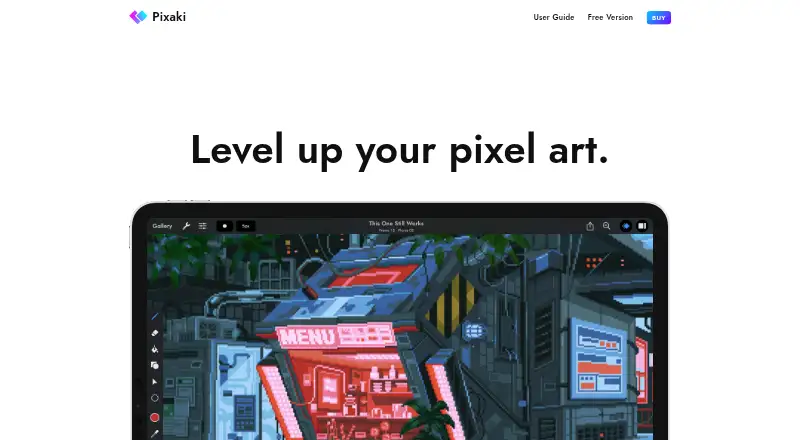 Pixaki's own site