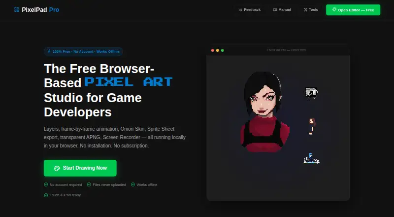 PixelPad Pro's own site