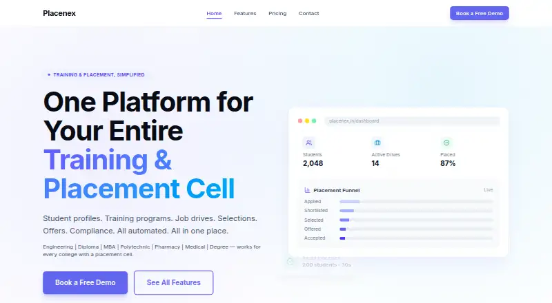 Placenex's own site