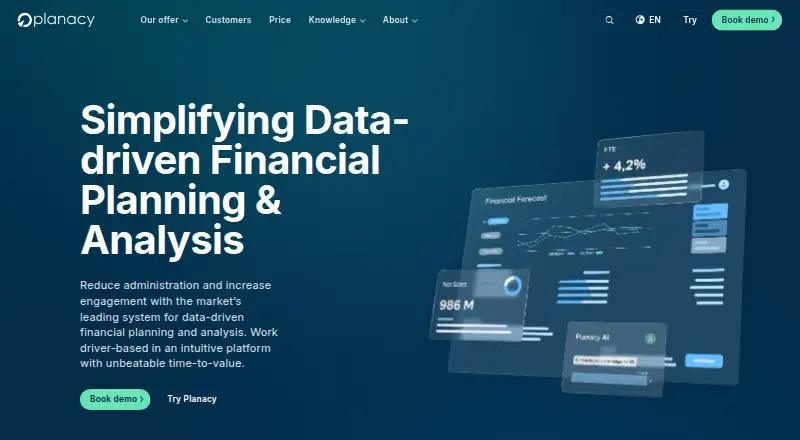 Planacy's own site