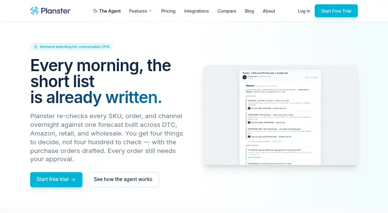 Planster's own site