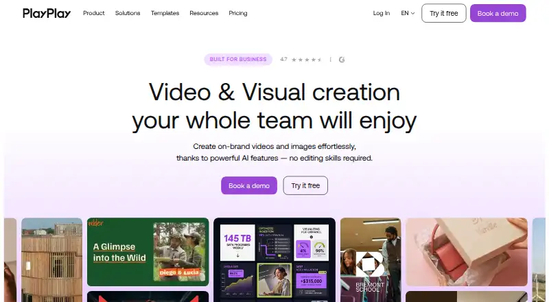 PlayPlay's own site