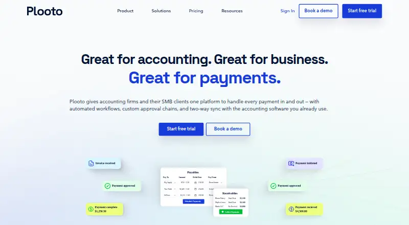 Plooto's own site
