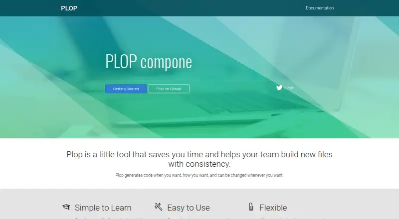 Plop's own site