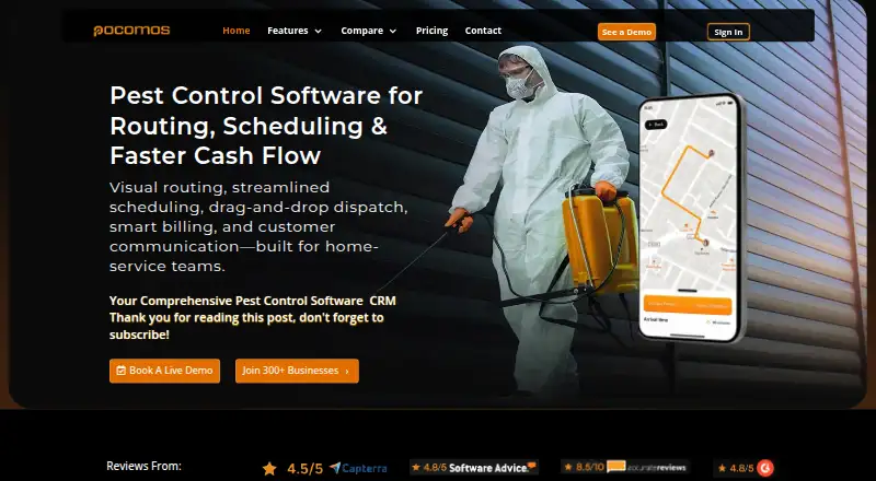 Pocomos's own site