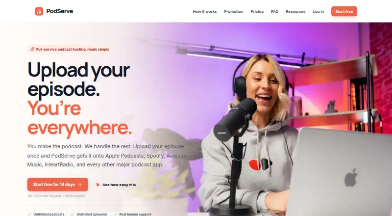 PodServe.fm's own site