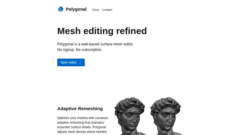 Polygonal's own site
