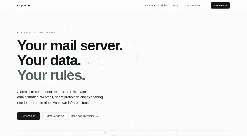 poste.io's own site