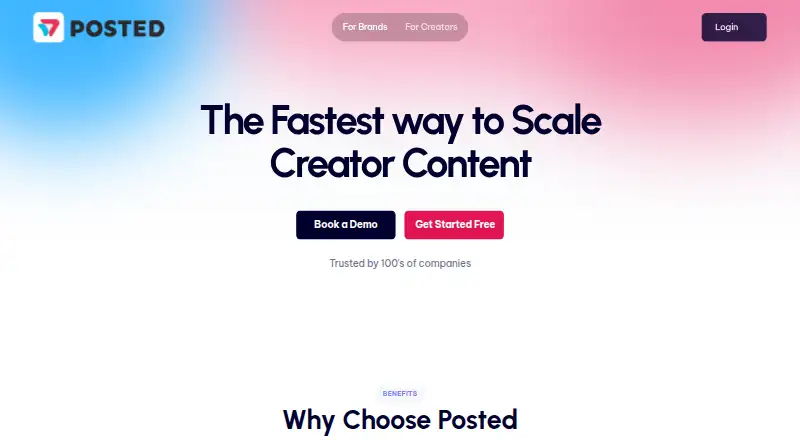 Posted's own site