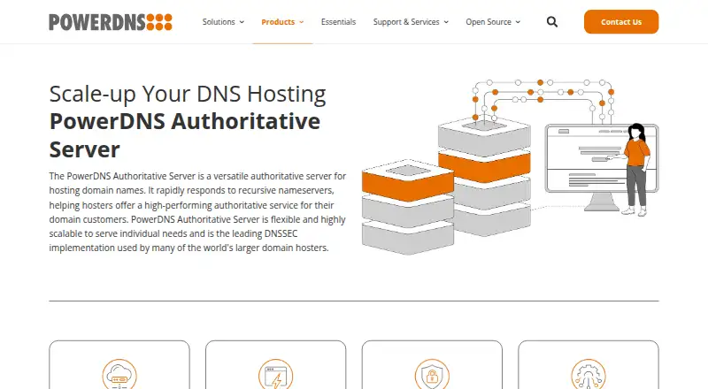 PowerDNS Authoritative Server's own site