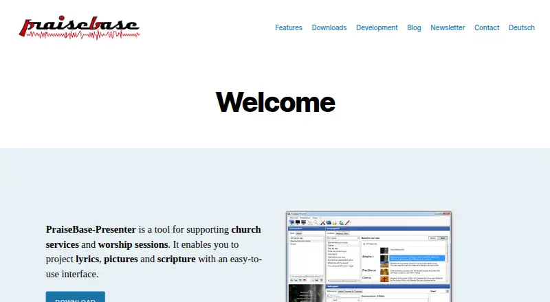 PraiseBase-Presenter's own site