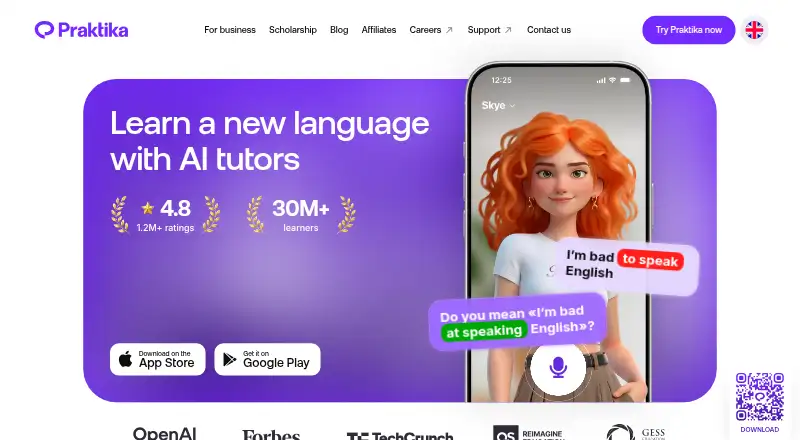 Praktika's own site