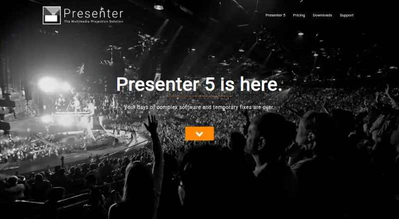 Presenter's own site