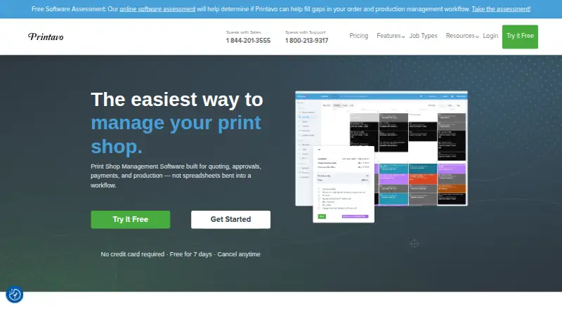 Printavo's own site