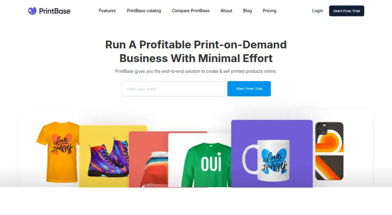 PrintBase's own site