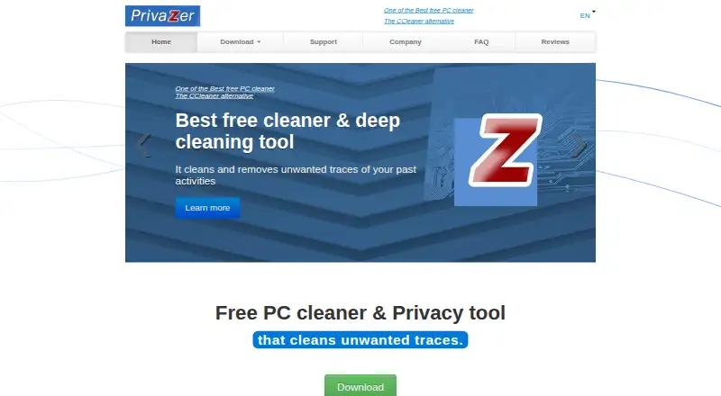 PrivaZer's own site
