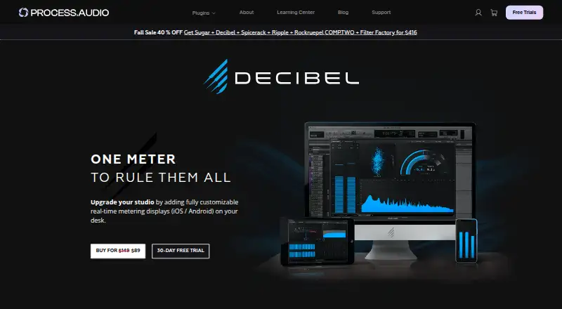 Decibel's own site