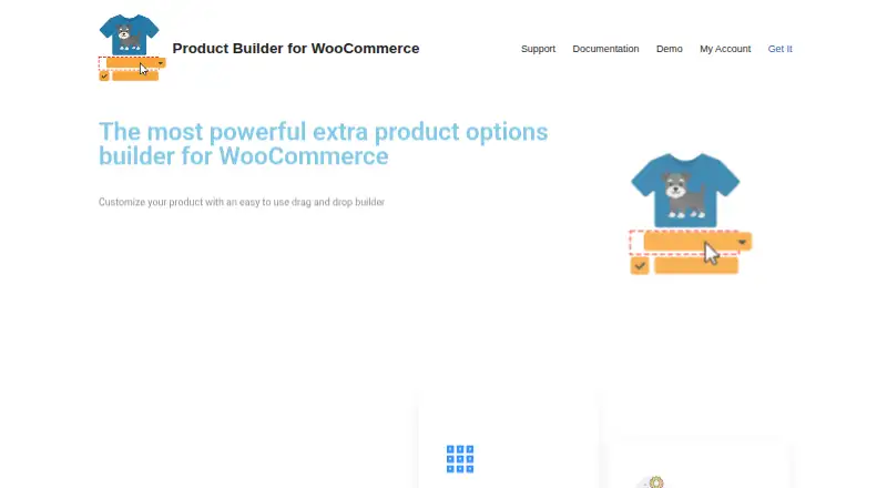 Product Builder for WooCommerce's own site