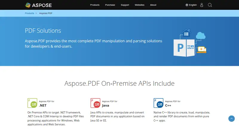 Aspose.PDF's own site