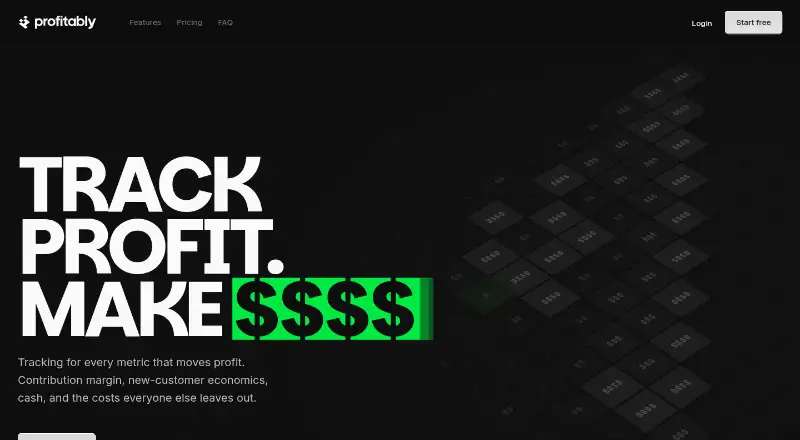 Profitably's own site