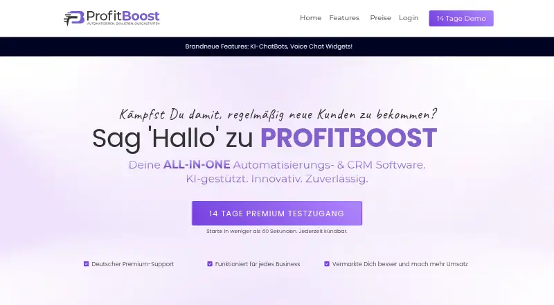 ProfitBoost's own site