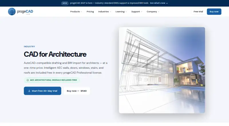 progeCAD Professional's own site