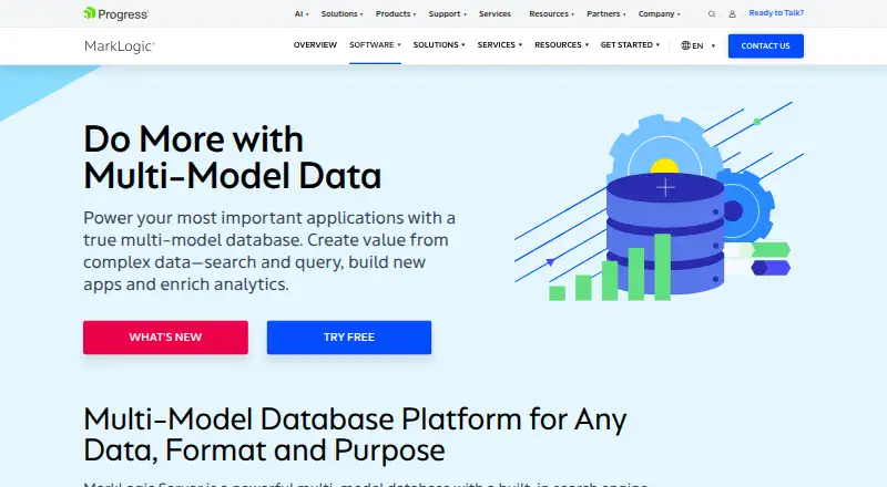 MarkLogic Server's own site