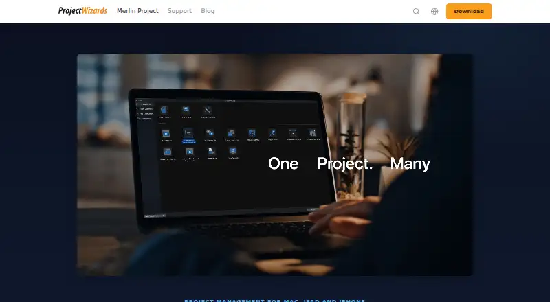 Merlin Project's own site