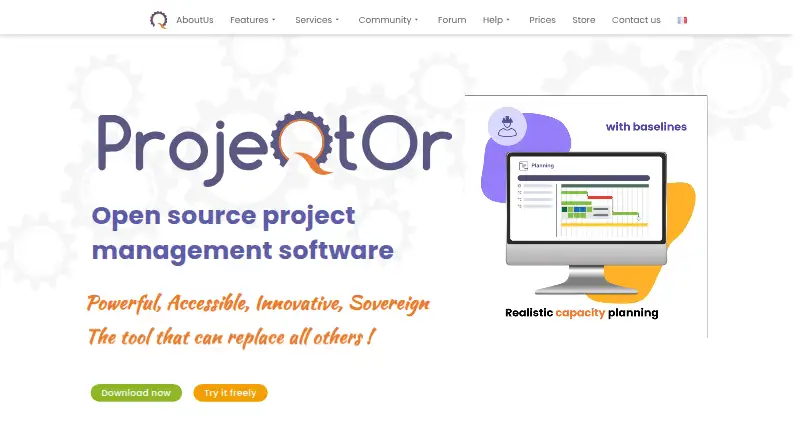 ProjeQtOr's own site