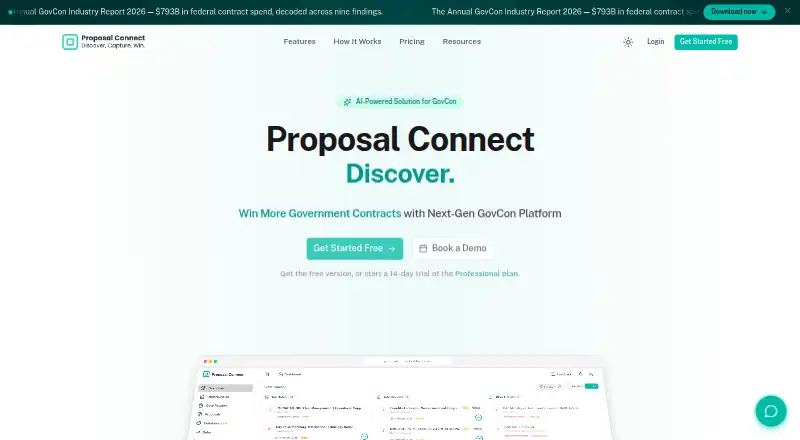 Proposal Connect's own site