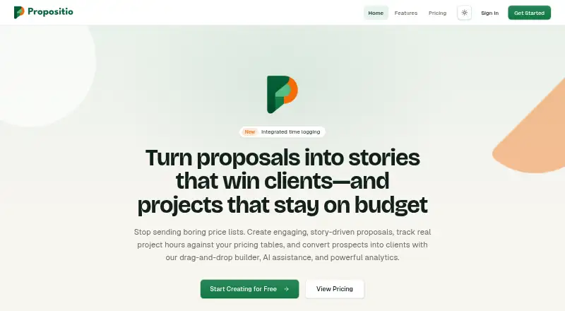 Propositio's own site