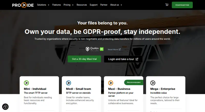zFTPServer Suite's own site