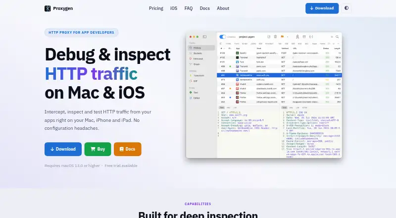 Proxygen's own site